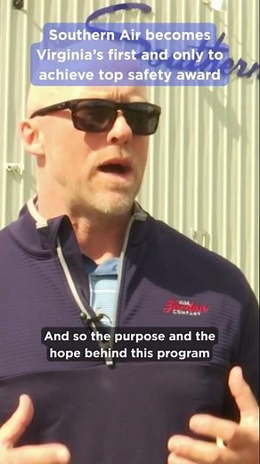 Southern Air becomes Virginia’s first and only to achieve top safety award