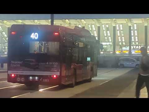 Here is the 40 bus in Rome Saturday 28 February 2026