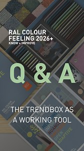 The RAL COLOUR FEELING trend report is materialised in the RAL...