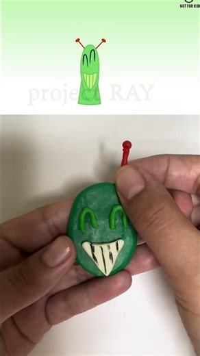 My Sprunki OC: Angry Alien Pocoyo #clayart #clayforkids #clayworld #sprunki