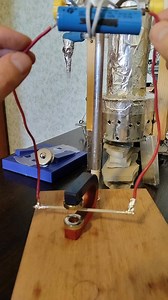 Ampere force demonstration at home #physics #physicsfun #science #engineering #electricalengineering | jurij0001