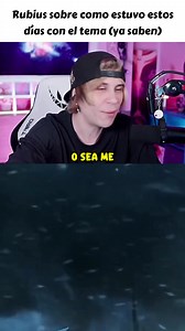 Rubius sobre como estuvo estos días sobre el tema de... #rubius #reaccion #gaspi #olivertree