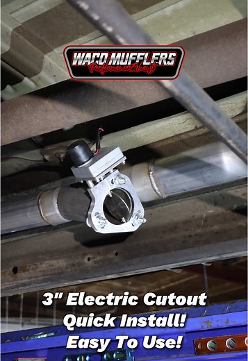 Electric Cutouts for Customizable Exhaust Sound