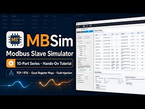 MBSim Tutorial 03 | Modbus TCP/RTU and Multi-Instance Management