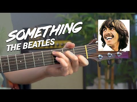 The Beatles - SOMETHING guitar lesson tutorial