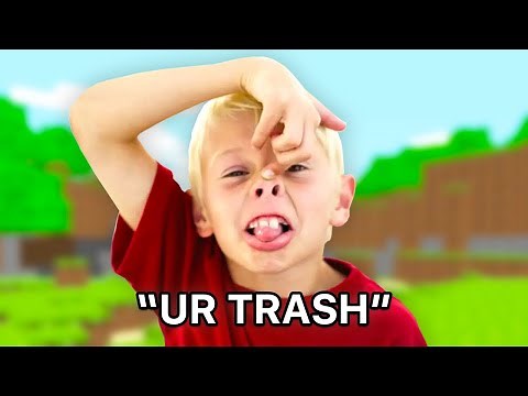 the cringiest minecraft kid...