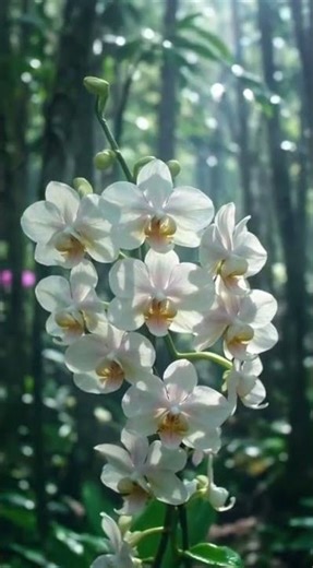 Wild Orchid in Its Natural Habitat 🌿