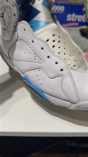 French blue Jordan 7s #sneakers #jordans #nike