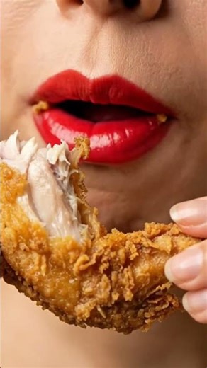 Crispy Fried Chicken ASMR | Juicy Crunch Sounds