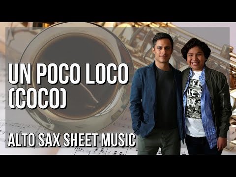 SUPER EASY Alto Sax Sheet Music: How to play Un Poco Loco (Coco)