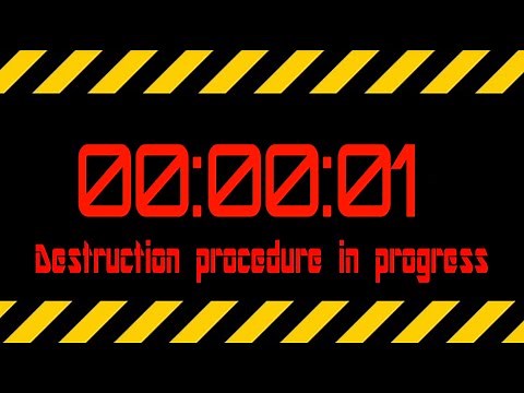 Self-destruct countdown of Interstellar spaceship "Centauri"