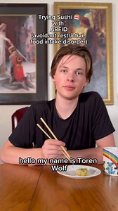 417K views · 14K reactions | I tried sushi! ❤️ It did not go well,...