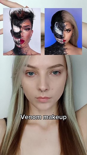 Venom Makeup Tutorial: Transform into a Marvel Villain