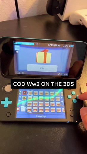 Playing Call of Duty: World War Two on Nintendo 3DS!