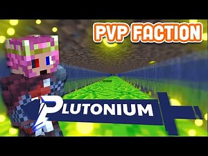 LE MEILLEUR SERVEUR PVP FACTION SUR BEDROCK (Plutonium) - MINECRAFT