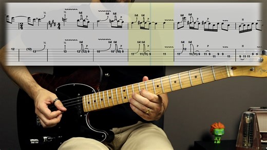 Layla - Guitar Cover Tab - Live Solo Lesson - Backing Track with Vocals 🎸 ERIC