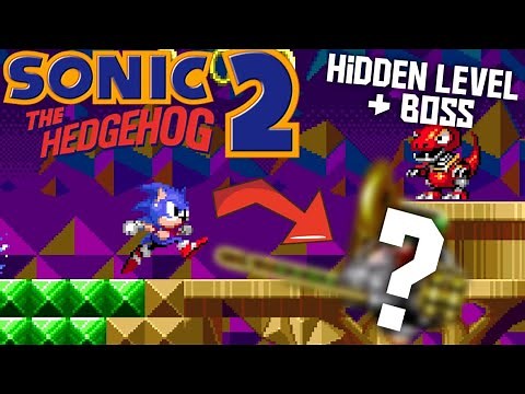 SECRET LEVEL AND BOSS | Hidden Palace Zone | How to Enter - Sonic the Hedgehog 2 Gameplay