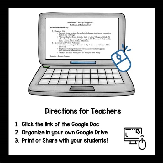 Hinduism & Buddhism: 6th Grade History Primary Source Reading & Debate Prompt