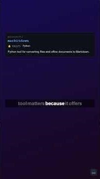 Top GitHub Trending: markitdown & More!