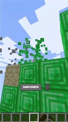 What! Creeper Challenge? U never see this before #minecraft #shorts #challenge