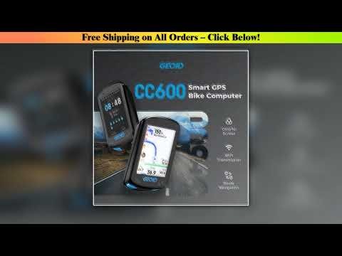 GEOID CC600 Color Screen Bike Computer Smart Navigation GPS Wireless Bicycle Speedometer WIFI ANT+