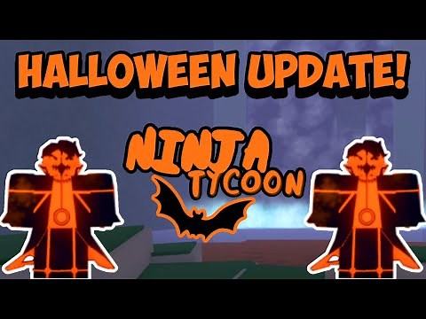 NEW HALLOWEEN NINJA TYCOON UPDATE! (ROBLOX)