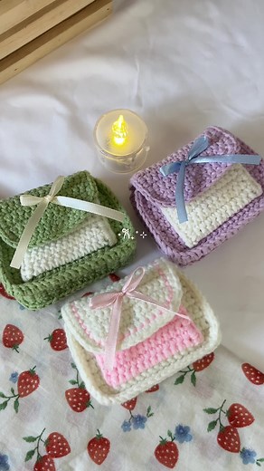 Colorful Crochet Pouch Tutorial: Beginner-Friendly & Handmade