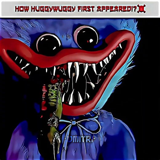How HuggyWuggy first appeared in poppy playtime factory#poppyplaytime#huggywuggy#fypシ#edit#shorts