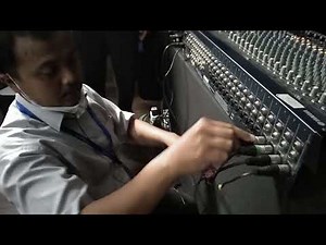 SETTING MIXER Yamaha MG24/14FX Live