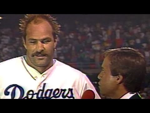 1988 WS Gm1: Costas interviews Gibson after historic walk-off homer
