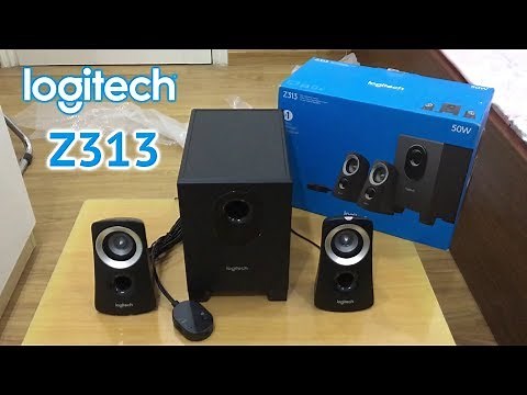 Logitech Z313 Unboxing & Sound Test (Mở hộp & nghe thử loa Logitech Z313)