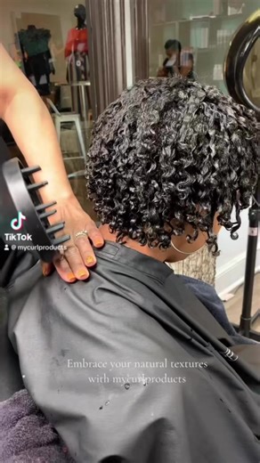 Embrace your natural curls and know that all textures are beautiful! The key to achieving great Wash and go’s is to consistently use good quality hair products, especially your shampoo and deep conditioning treatments and use dryers or steam hydration to penetrate your treatments for best results. The better your hair holds moisture, (water), the better your results. Embrace your natural textures with www.mycurlproducts.com #mycurlproducts #howtoachievethebestwashandgo’s #naturalhairjourney #nat