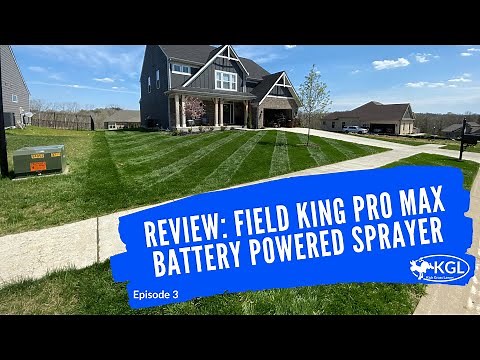 Episode 3 - Review: Field King ProMax Battery Powered Sprayer and Project Update