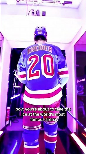 POV: You're About to Take the Ice At the World's Most Famous Arena