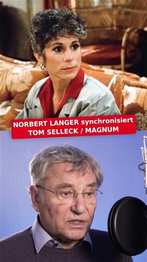 Norbert Langer synchronisiert Tom Selleck / Magnum