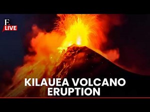 Watch LIVE Kilauea Volcano | Lava Fountains During an Active Eruption of Kilauea Volcano in Hawaii