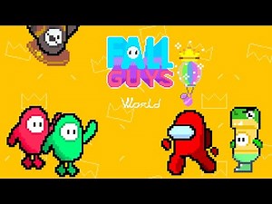 Fall Guys World | Fall Guy vs. Imposter in Super Mario World