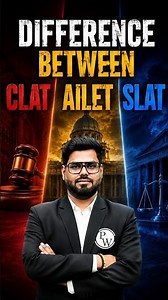 CLAT vs AILET vs SLAT: Which Law Entrance Exam Should You Choose? #AILET #SLAT
