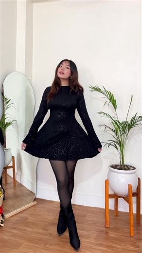 Stylish Plain Flare Mini Dress for Every Occasion