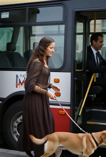 27K views · 171 reactions | ️ Nouvelle capsule temporelle du Louvre La Joconde sort du tableau, s’approche d’un bus “METZ” avec un petit chien en laisse. Elle regarde le chauffeur et dit : — Mon chien s’appelle Maissain… puis-je monter avec Maissain ? | Philippe Ruiz | Facebook