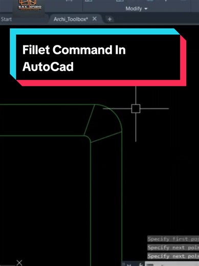 Fillet Command in AutoCad: Tips and Techniques