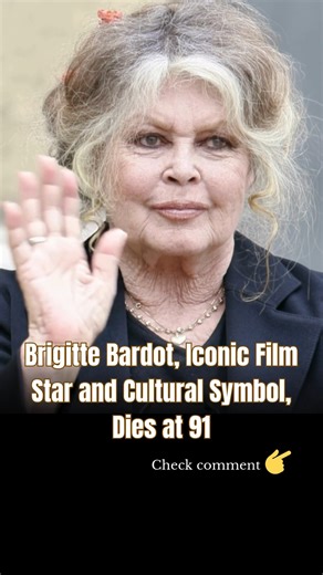 116K views · 1.7K reactions | Brigitte Bardot, the actor, singer, and style icon, has died at 91. In the 1950s, Bardot became a global sensation through sexually bold European films like "And God Created Woman." Though her film career was brief, her influence endured, reshaping Hollywood’s beauty ideal toward youth and leaving a lasting mark on cinema and media. | Movie Character | Facebook