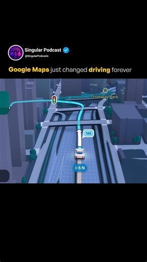 Google Maps just changed driving forever #googlemaps #3d