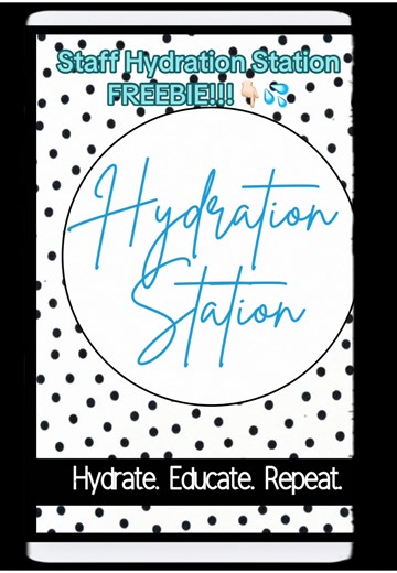 Teachers can’t survive on caffeine and a prayer alone. ☕🙏💧 Set up a Hydration Station for your staff and grab the FREE printable signs in my TPT store: Just Peachy Intervention Lady Tag me if you use them!🍑👩🏻‍🏫 #teachersoftiktok #admin #teacherappreciation #morale #watertok