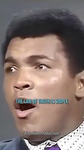 Powerful Poem about Truth by Muhammad Ali