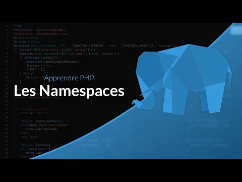 Learn PHP: Chapter 32, Namespaces