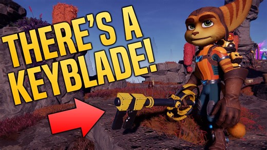 Yes, There’s a Keyblade in Ratchet and Clank Rift Apart