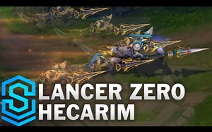 人马新皮肤 Lancer Zero 预览展示 - lol英雄联盟