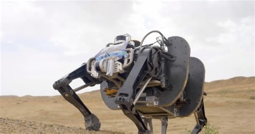 Bioniczny robot wojskowy – Chiny zaskakują