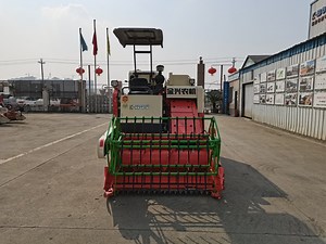 [Hot Item] K-Bos Mini Soybean Harvesting Machine